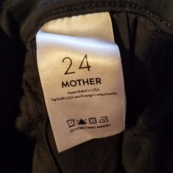 Mother Denim The Hustler Ankle Fray Denim Jeans Size 24 Not Guilty 1117-180 - Picture 11 of 12